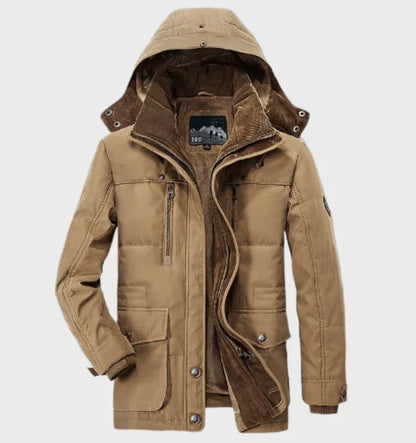 Thick Winter Jacket for Men with Hood - Doug