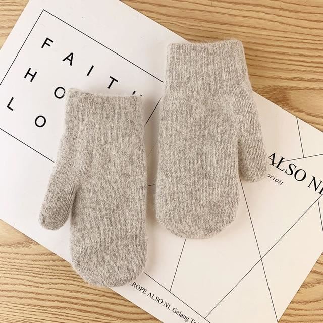 Nessa | Warm & Stylish Plush Mittens