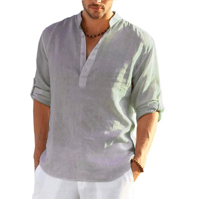 Linen Shirt for Men - Summer - Sanders