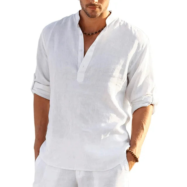 Linen Shirt for Men - Summer - Sanders