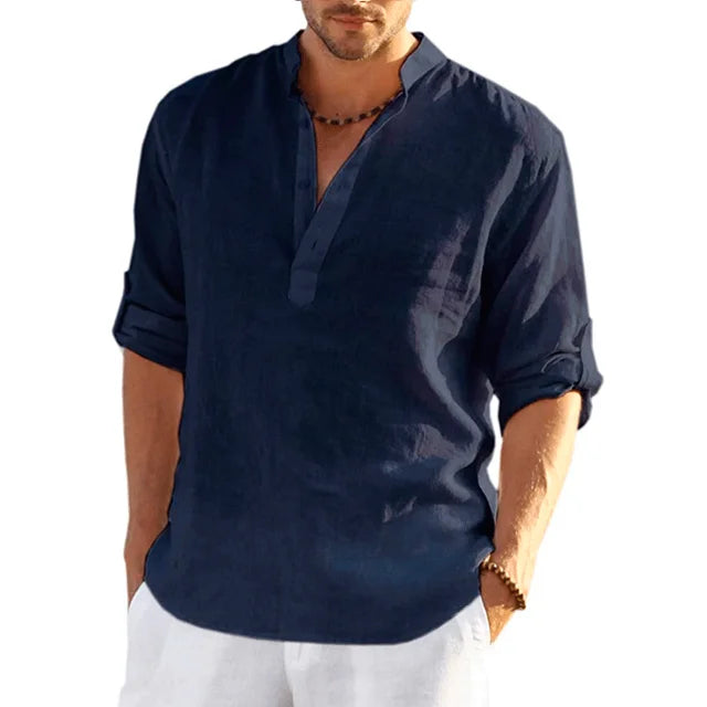 Linen Shirt for Men - Summer - Sanders
