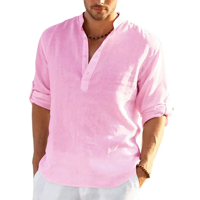 Linen Shirt for Men - Summer - Sanders