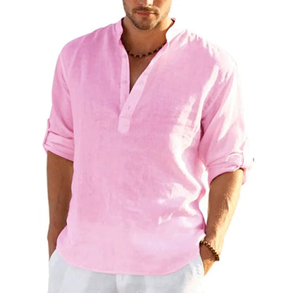 Linen Shirt for Men - Summer - Sanders