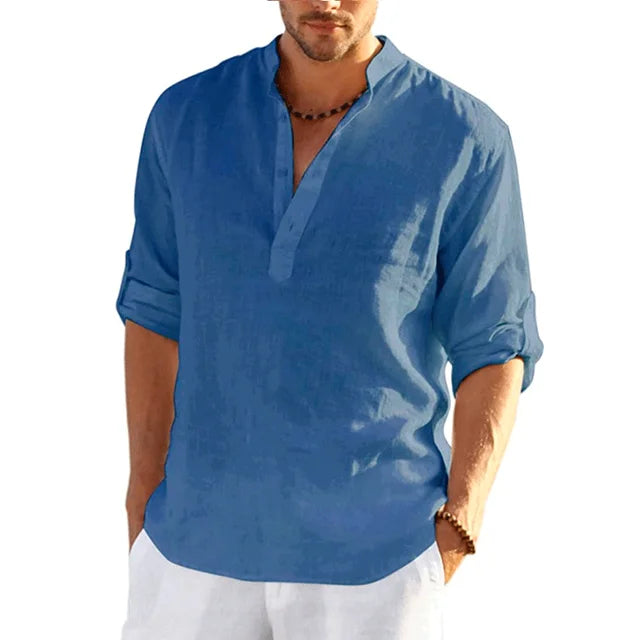 Linen Shirt for Men - Summer - Sanders