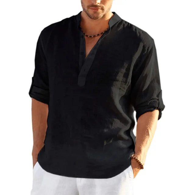 Linen Shirt for Men - Summer - Sanders