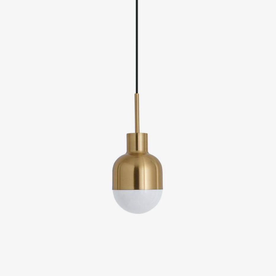 Suspension Niku – Design luxueux en laiton et en verre