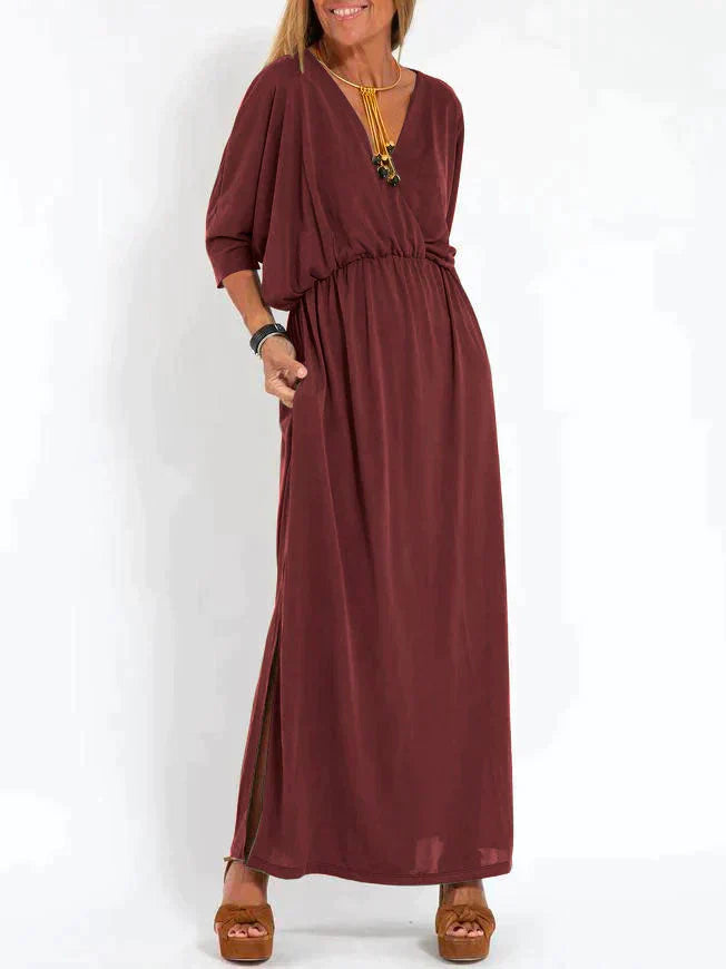 Nina | Black Elegant Maxi Dress