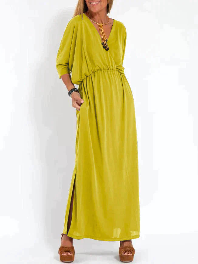 Nina | Black Elegant Maxi Dress