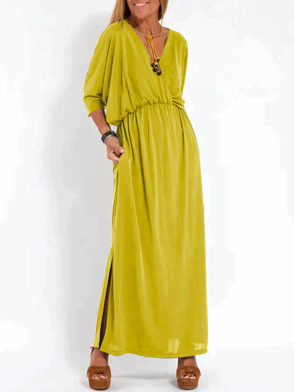 Nina | Black Elegant Maxi Dress