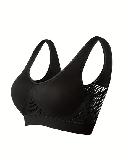 Nina | Breathable sports bra with built-in pads