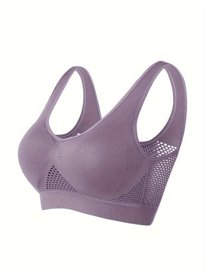 Nina | Breathable sports bra with built-in pads