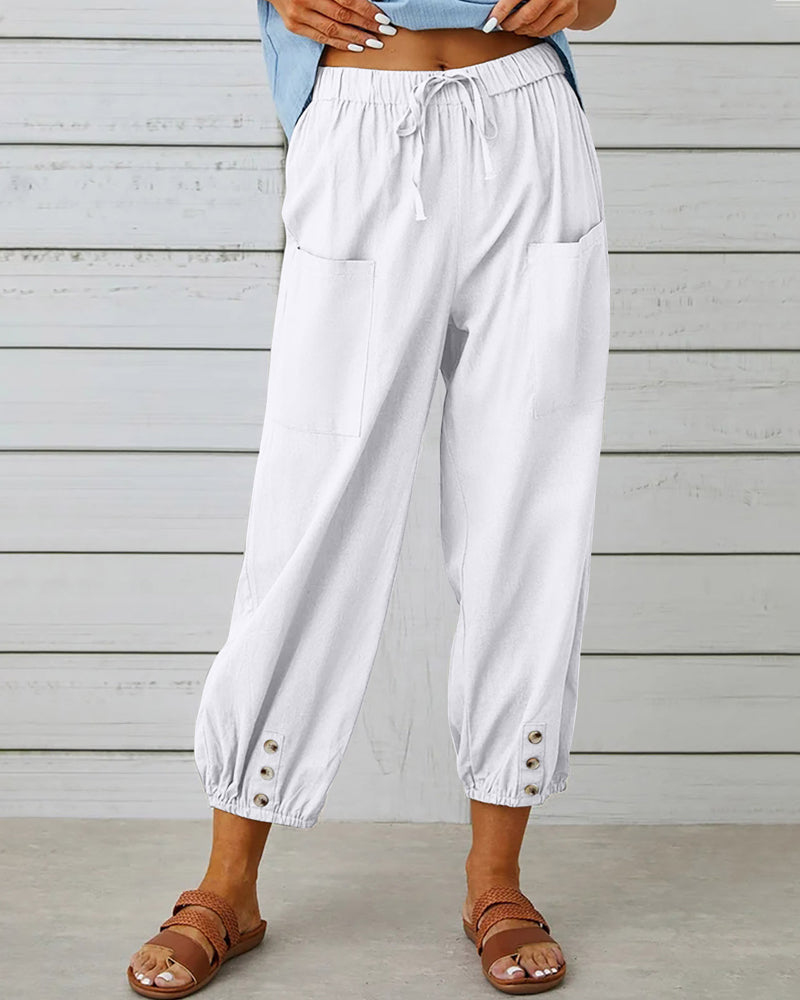 Nina | Loose Trousers with High Waist