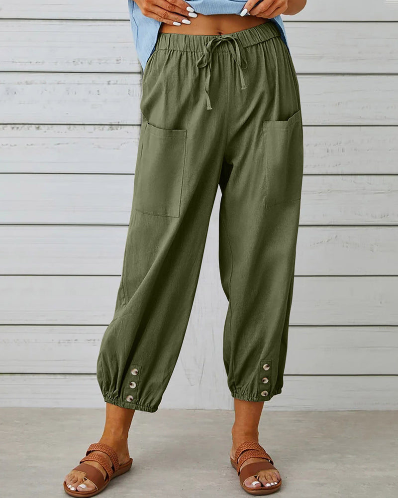 Nina | Loose Trousers with High Waist