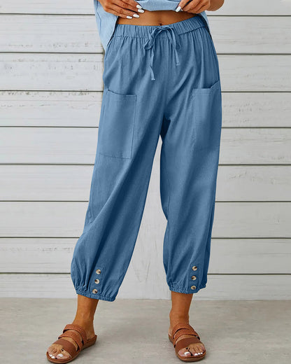 Nina | Loose Trousers with High Waist