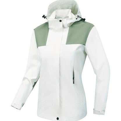 Nina | Water-resistant women's outdoor jacket with hood