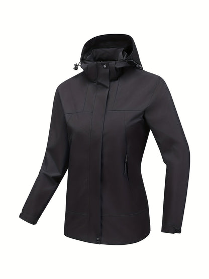 Nina | Water-resistant women's outdoor jacket with hood