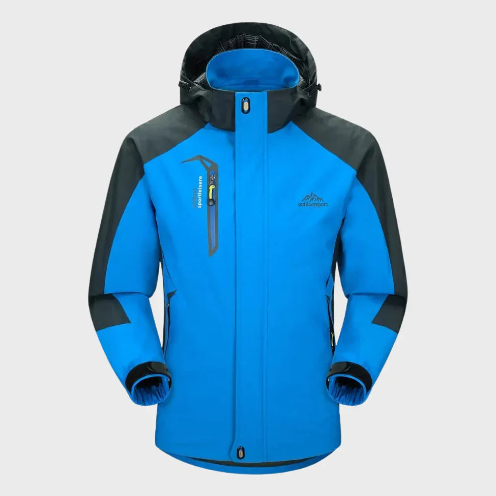 Men's Jacket - Water and Wind Resistant - With Hood