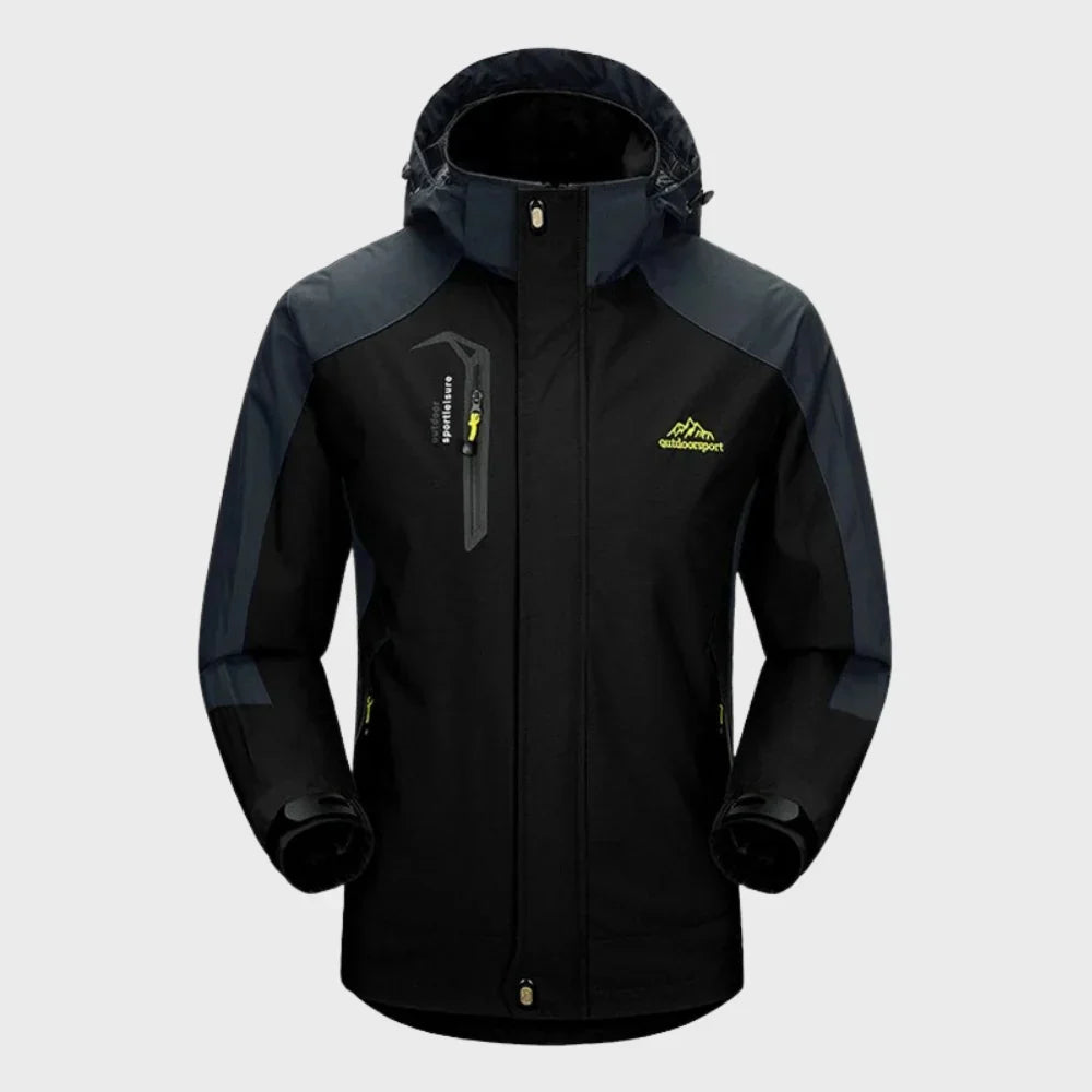 Men's Jacket - Water and Wind Resistant - With Hood