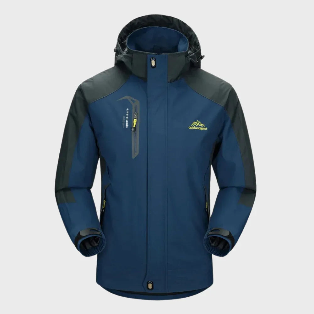 Men's Jacket - Water and Wind Resistant - With Hood