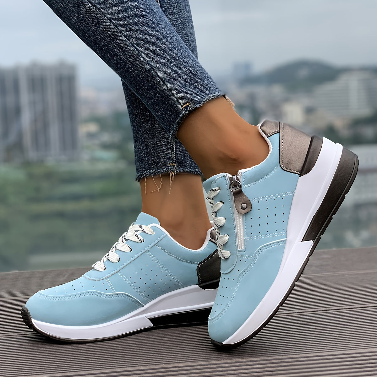 Noor | Casual platform sneakers