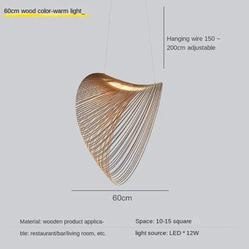 NordicElegance Scandinavian Pendant Light – Minimalistic & Stylish