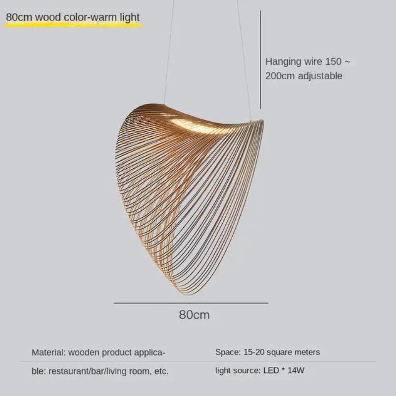 NordicElegance Scandinavian Pendant Light – Minimalistic & Stylish