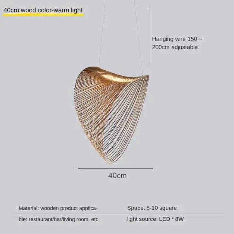 NordicElegance Scandinavian Pendant Light – Minimalistic & Stylish