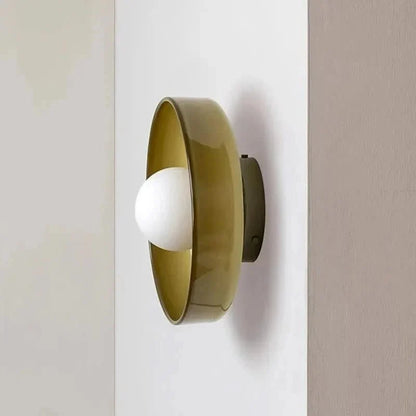 Glass ceiling lamp with Scandinavian design – Atmospheric lighting for any interior