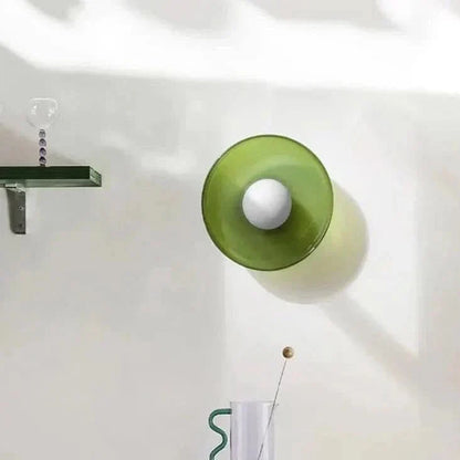 Glass ceiling lamp with Scandinavian design – Atmospheric lighting for any interior