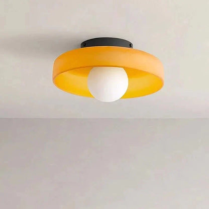 Glass ceiling lamp with Scandinavian design – Atmospheric lighting for any interior