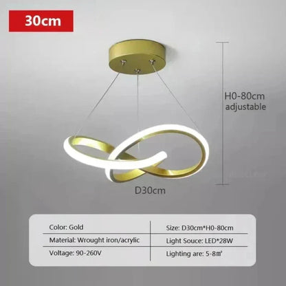 Elegantní stropní LED svítidlo LumiWave