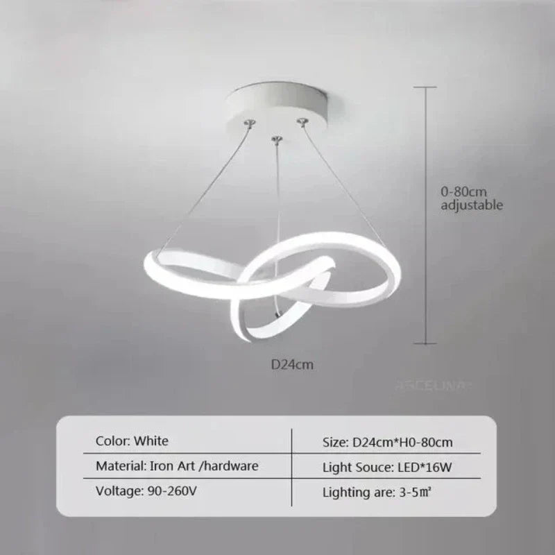 Elegantní stropní LED svítidlo LumiWave