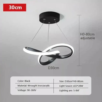 Elegantní stropní LED svítidlo LumiWave