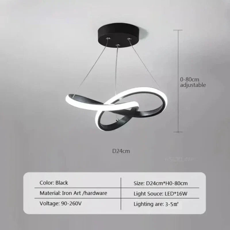Elegantní stropní LED svítidlo LumiWave