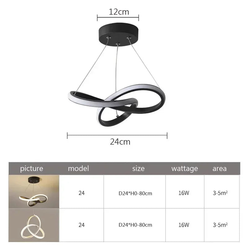 Elegantní stropní LED svítidlo LumiWave