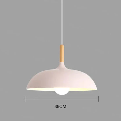 NordicLight Scandinavian Ceiling Lamp in Oak