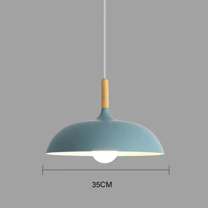 NordicLight Scandinavian Ceiling Lamp in Oak