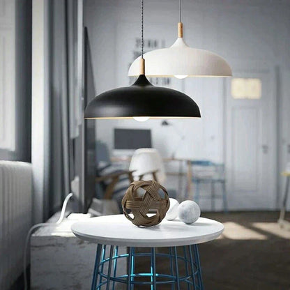 NordicLight Scandinavian Ceiling Lamp in Oak