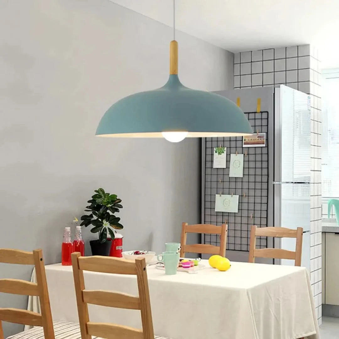 NordicOak - Таванна лампа от северен дъб