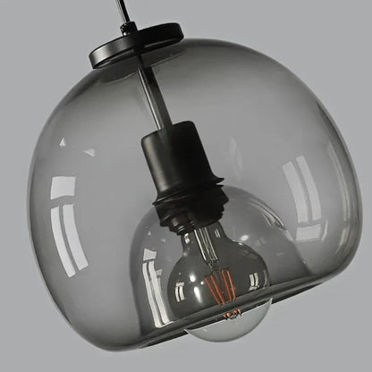 Lámpara colgante moderna de vidrio para una iluminación ambiental