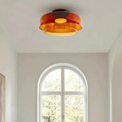 Lampă de tavan medievală GlassLuxe