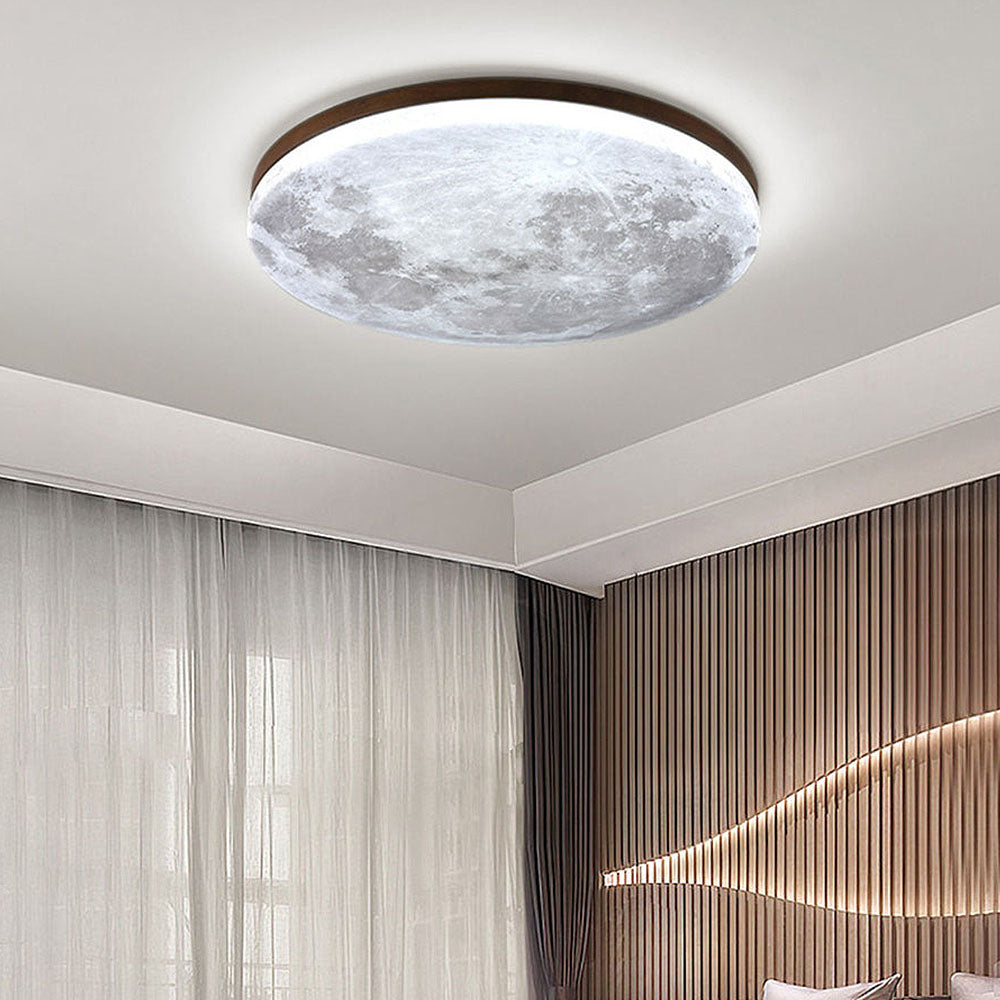 Lámpara de techo LunarGlow – luz de luna relajante para cualquier interior