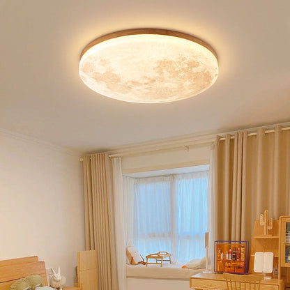 Lámpara de techo LunarGlow – luz de luna relajante para cualquier interior