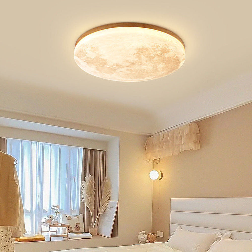 Lámpara de techo LunarGlow – luz de luna relajante para cualquier interior