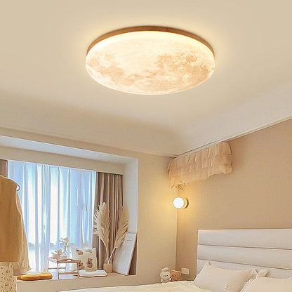 Lámpara de techo LunarGlow – luz de luna relajante para cualquier interior