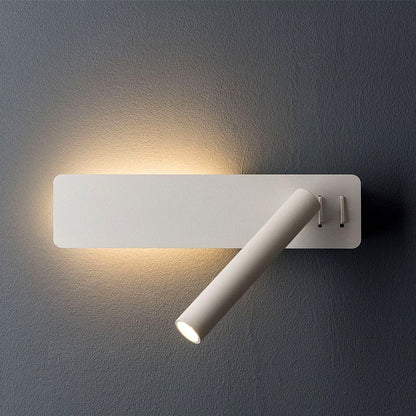 Lampada da lettura LED da parete regolabile – luce mirata accanto al letto