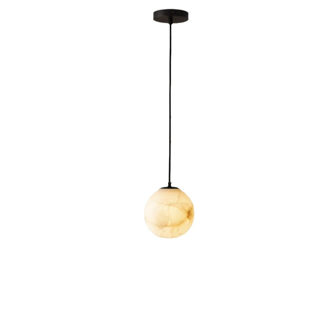 Luxe Alabaster Pendant Light - Elegance and Atmospheric Lighting