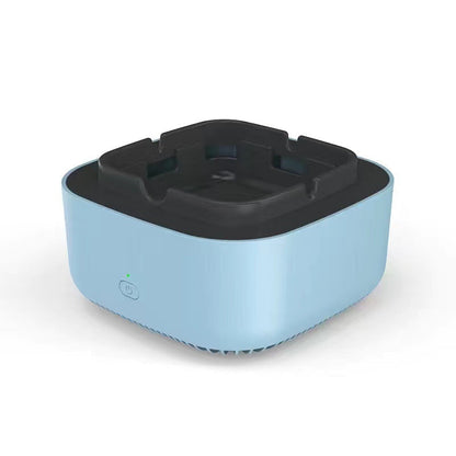 Cenicero purificador de aire con extracción de humo – Compacto y silencioso para interiores