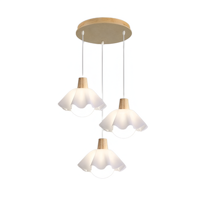 Nordic Wooden Pendant Lamp – Minimalist & Refined