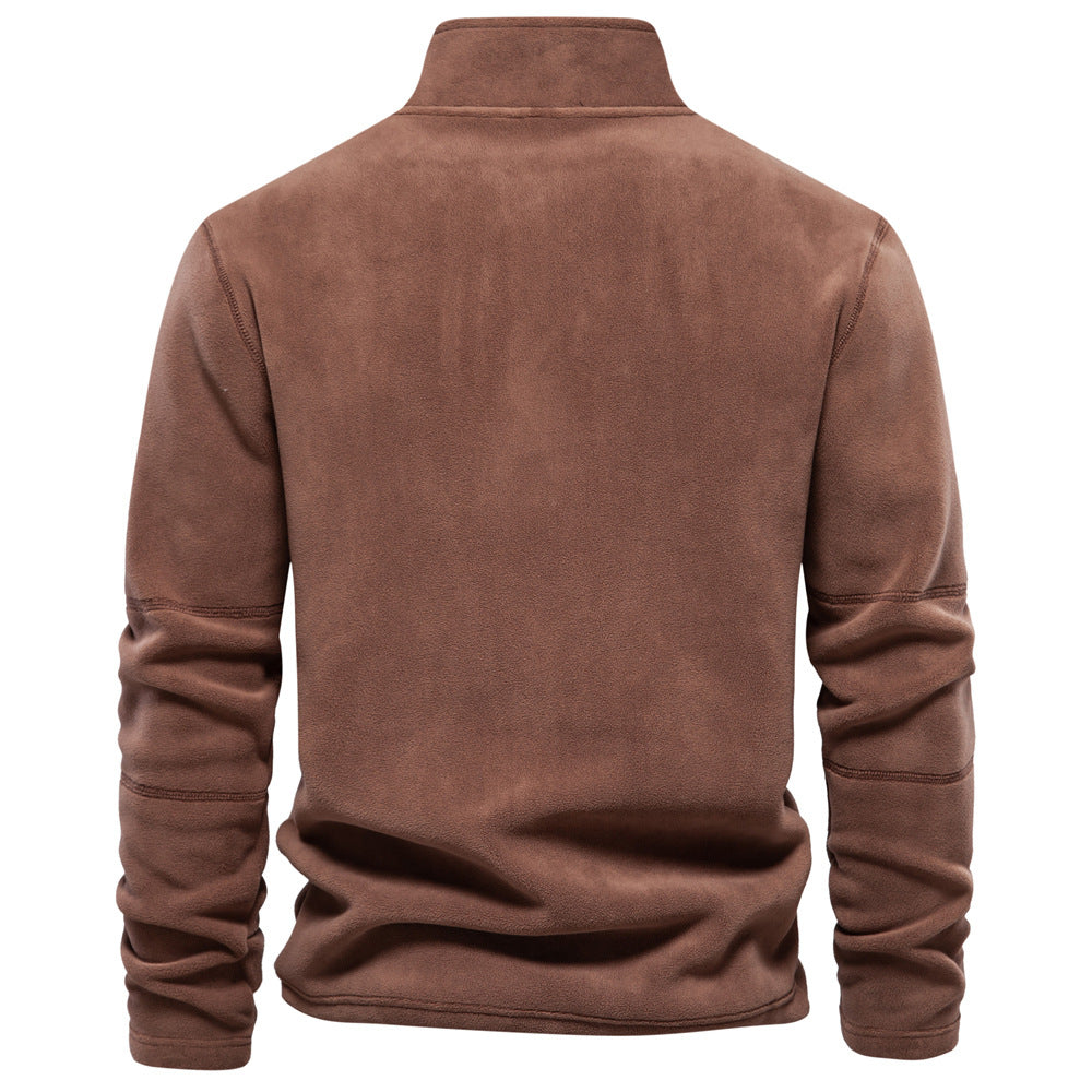 Winter Warm Fleece Jumper for Men - Comfortable and Stylish